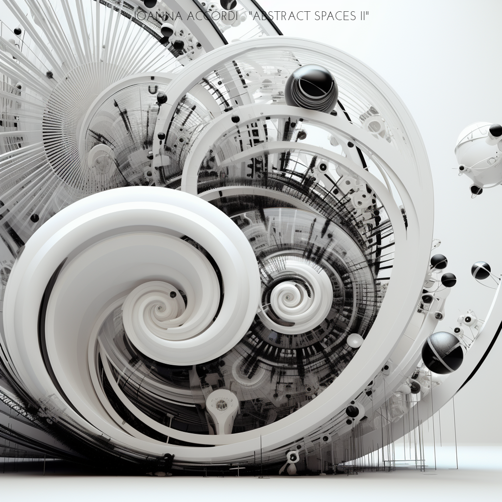 JOANNA ACCORDI "ABSTRACT SPACES II" Series A